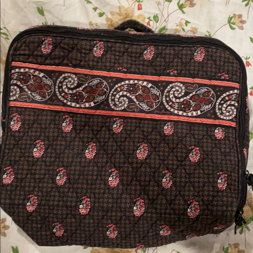 Vera Bradley patterned iPad/small laptop bag